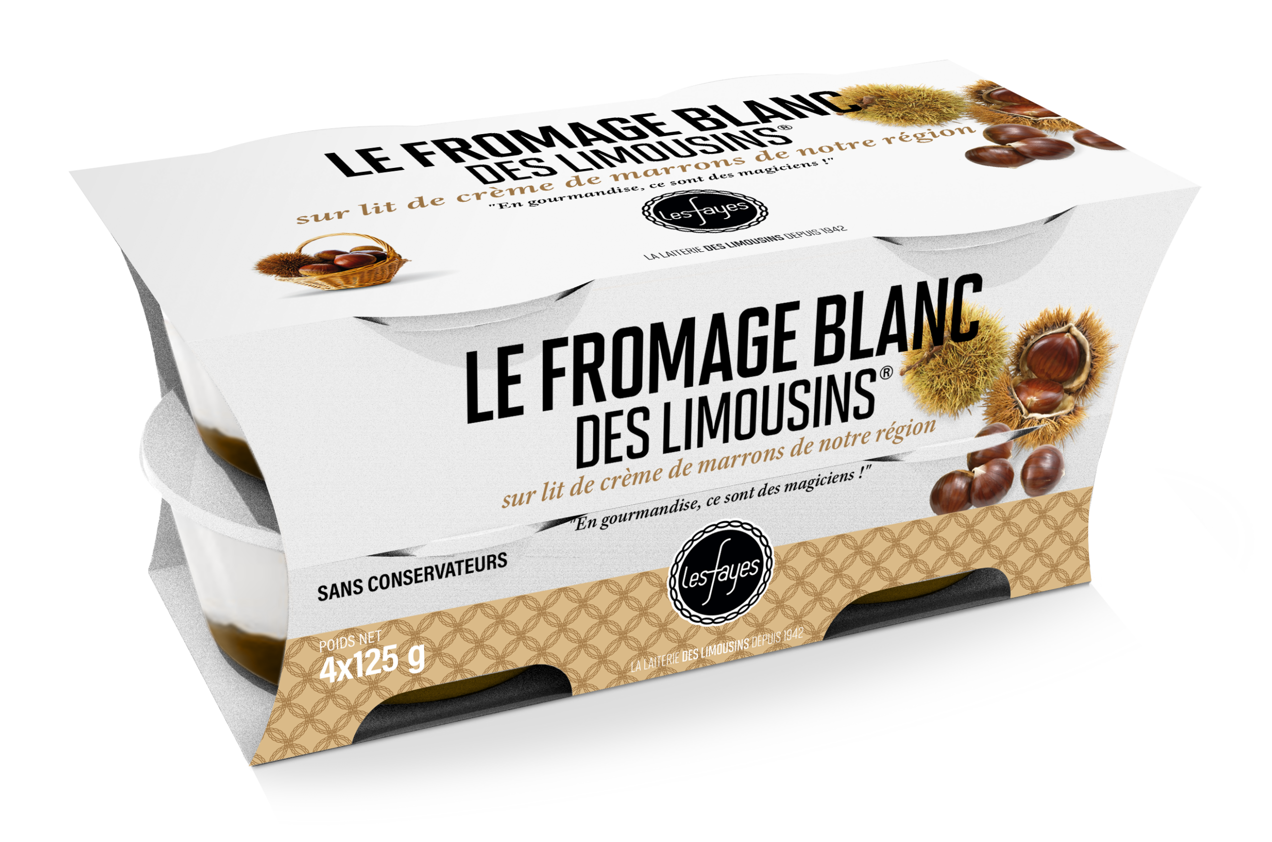 Les produits laitiers de la Laiterie Les Fayes